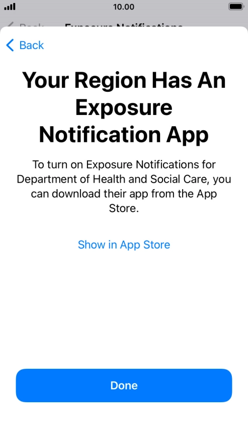 Press Show in App Store and follow the instructions on the screen to download and install the app.