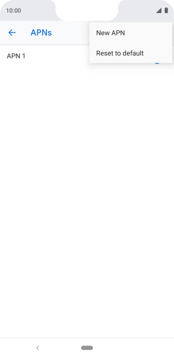 Press New APN.