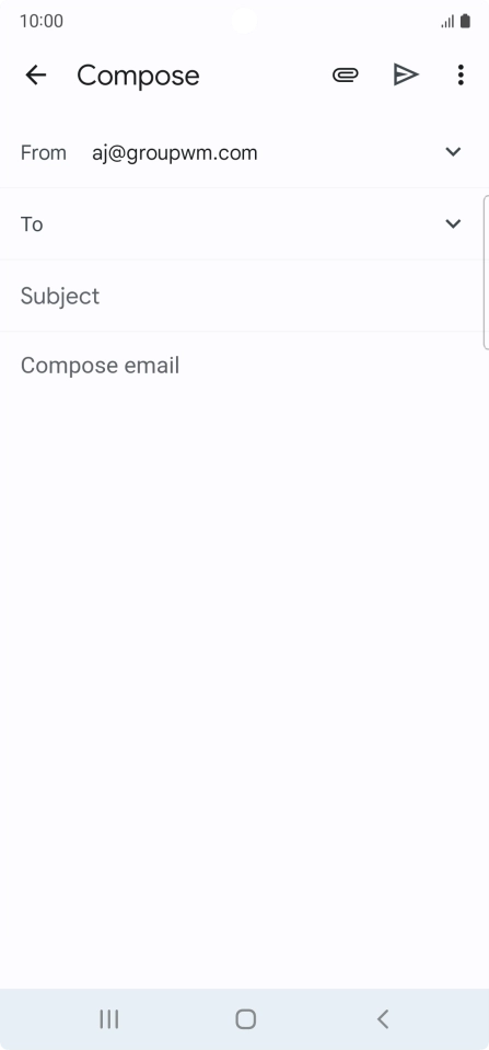 Press the field next to 