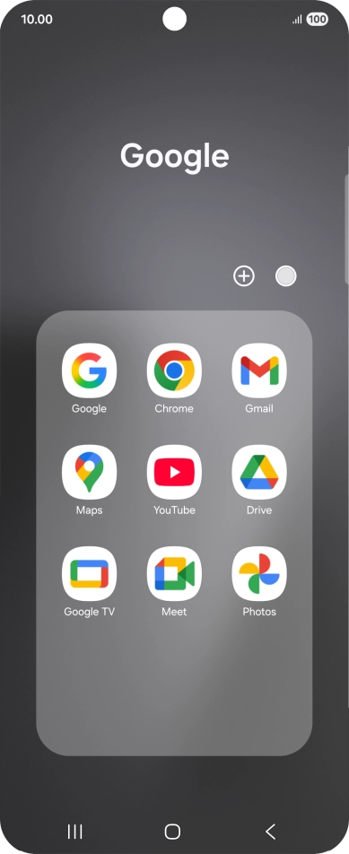 Open YouTube and go to the required video.