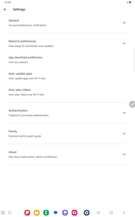 Press Auto-update apps.
