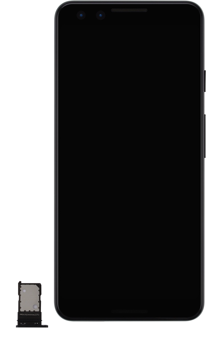 Turn your SIM so the angled corner of the SIM matches the angled corner of the SIM holder.