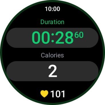 Slide your finger right starting from the left side of the screen.
