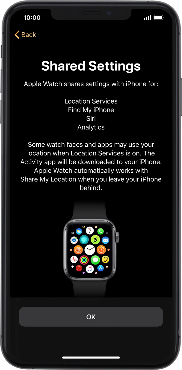 On your phone: Press OK.