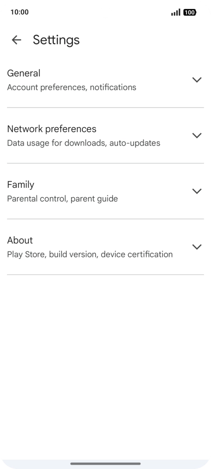 Press Network preferences.