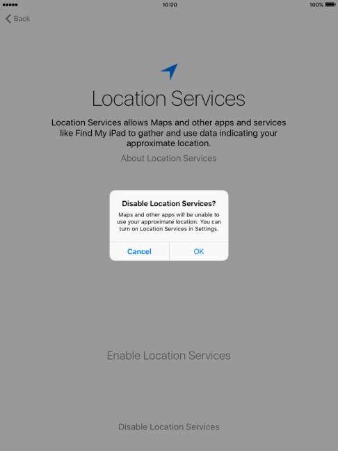 If you turn off the function, press OK.