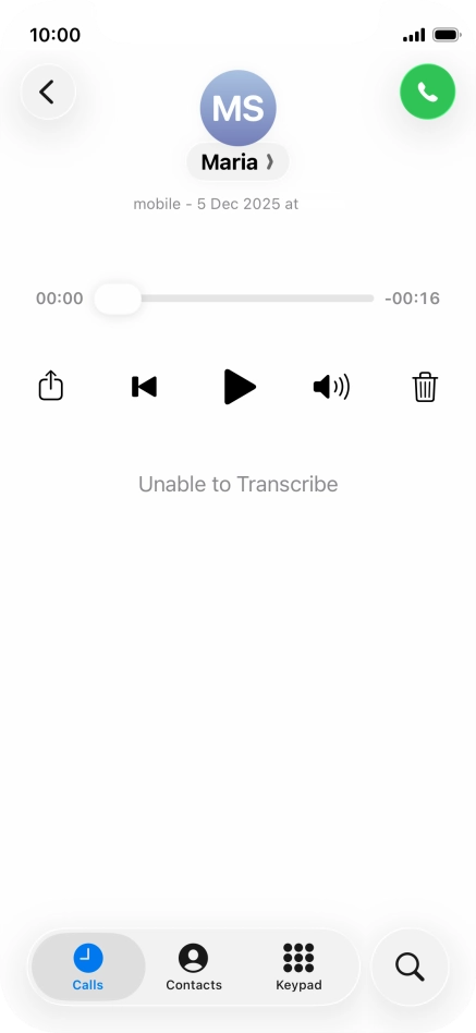 Press the play icon.