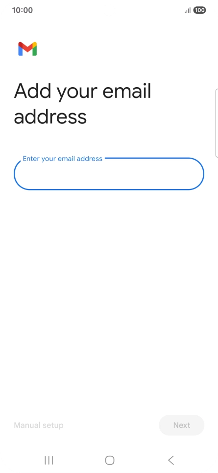 Press the field below 