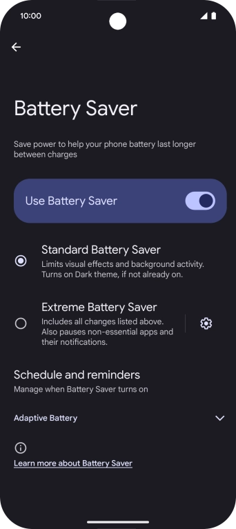 Slide your finger upwards starting from the bottom of the screen to return to the home screen.