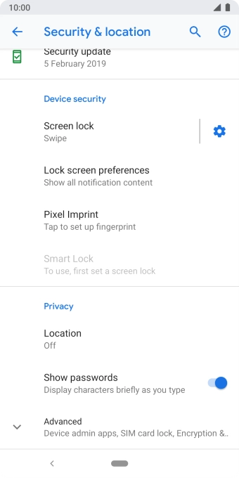 Press Pixel Imprint.