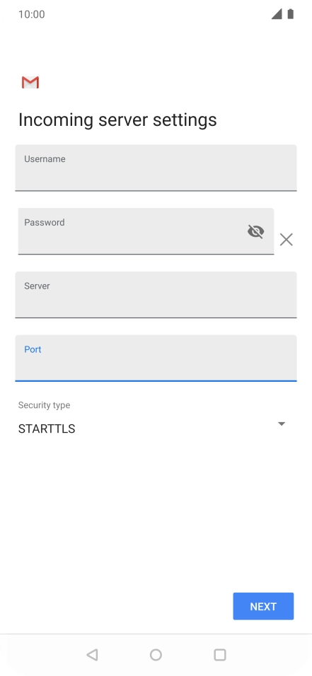Press the drop down list next to 