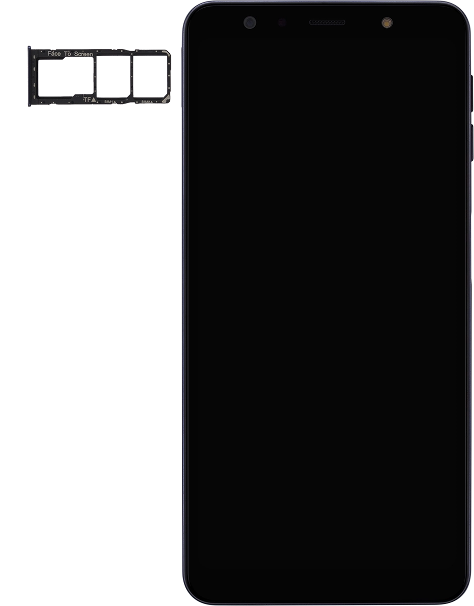 Turn your SIM so the angled corner of the SIM matches the angled corner of the SIM holder.