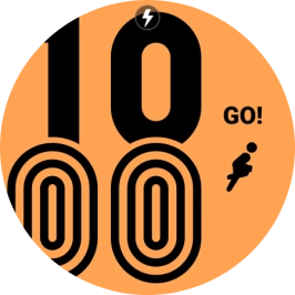 When the battery charging icon is displayed, charging is in progress.