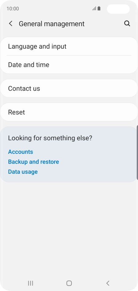 Press Date and time.