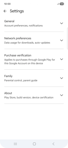 Press Network preferences.