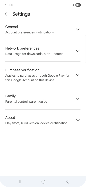 Press Network preferences.