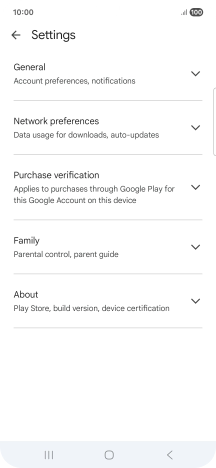 Press Network preferences.
