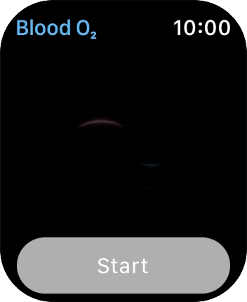 Press Start and wait a moment until the measurement is done.