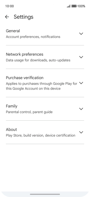 Press Network preferences.