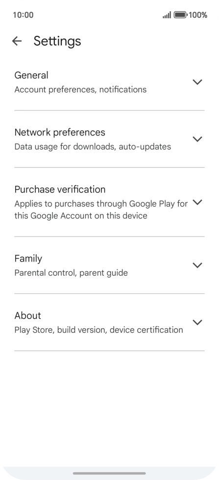 Press Network preferences.