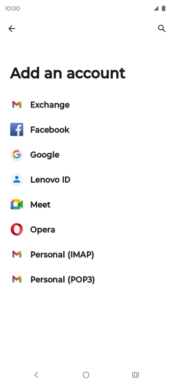 Press Personal (IMAP).