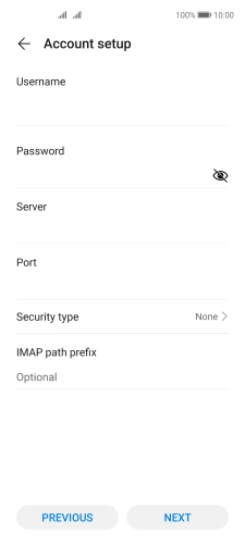 Press the field below 