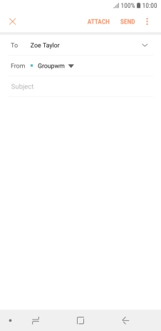 Press Subject and key in the required subject.