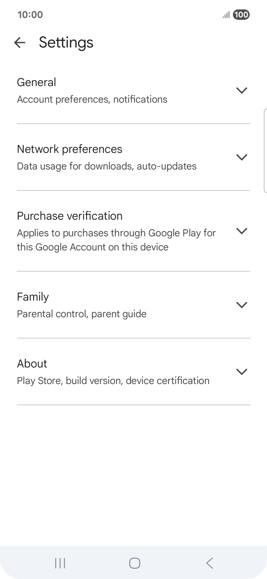 Press Network preferences.