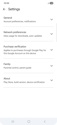 Press Network preferences.