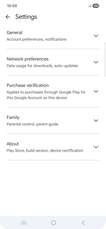 Press Network preferences.