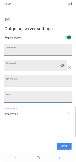 Press the drop down list below 