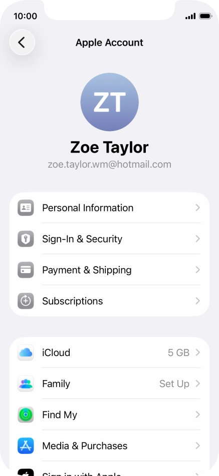 Slide your finger upwards starting from the bottom of the screen to return to the home screen.
