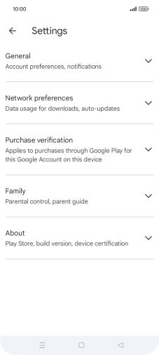 Press Network preferences.