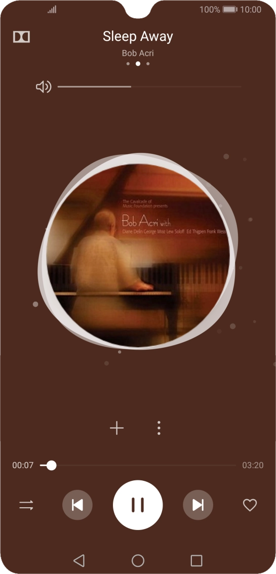 Press arrow right to go to the next audio file.