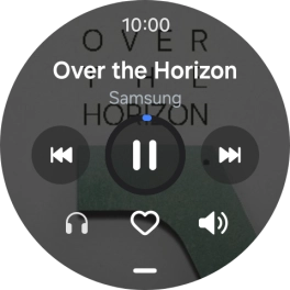 Press arrow right to go to the next audio file.