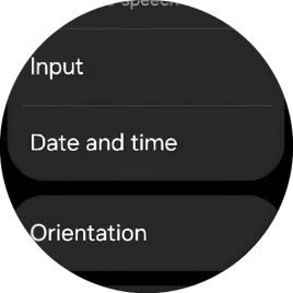 Press Date and time.