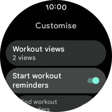 Slide your finger right starting from the left side of the screen to go back to the activity.