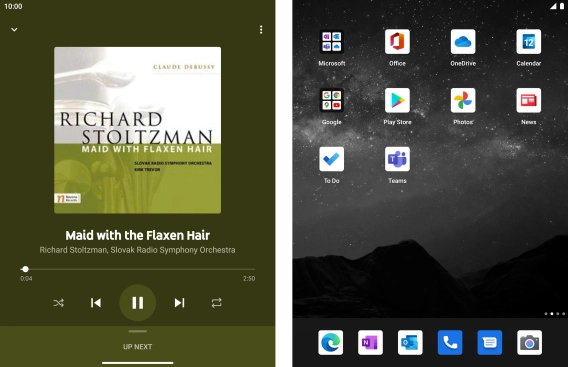 Press arrow right to go to the next audio file.