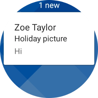 Press the required email message to read it.