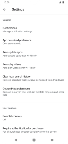 Press Auto-update apps.