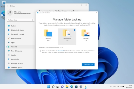 Click Start back up.