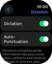 Press the Digital Crown twice to return to the home screen.