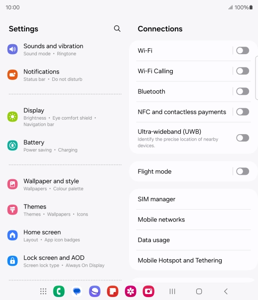 Press Sounds and vibration.
