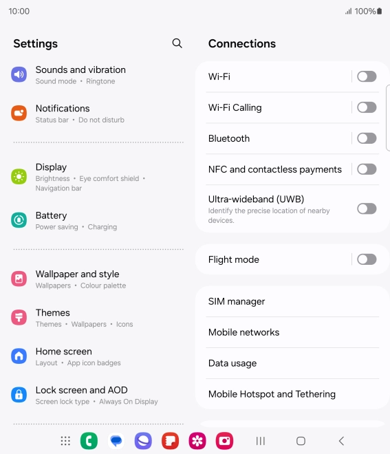 Press Sounds and vibration.