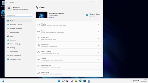 Click Network & internet.