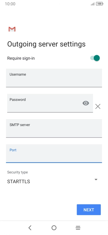 Press the drop down list below 