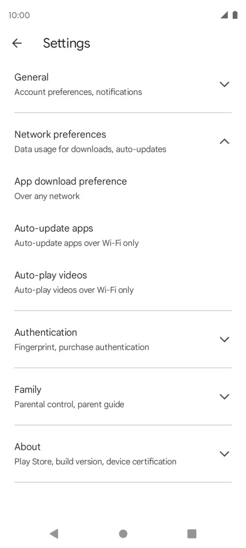 Press Auto-update apps.