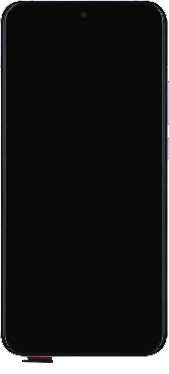 Remove the SIM holder from your phone.