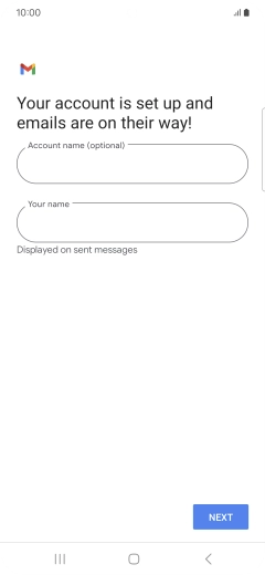 Press the field below 