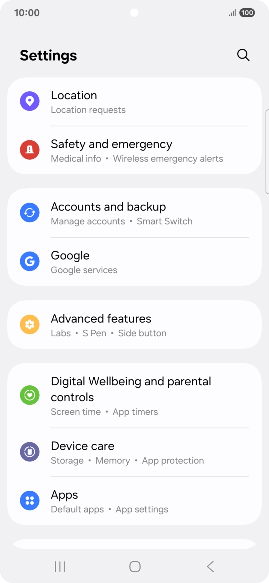 Press Accounts and backup.